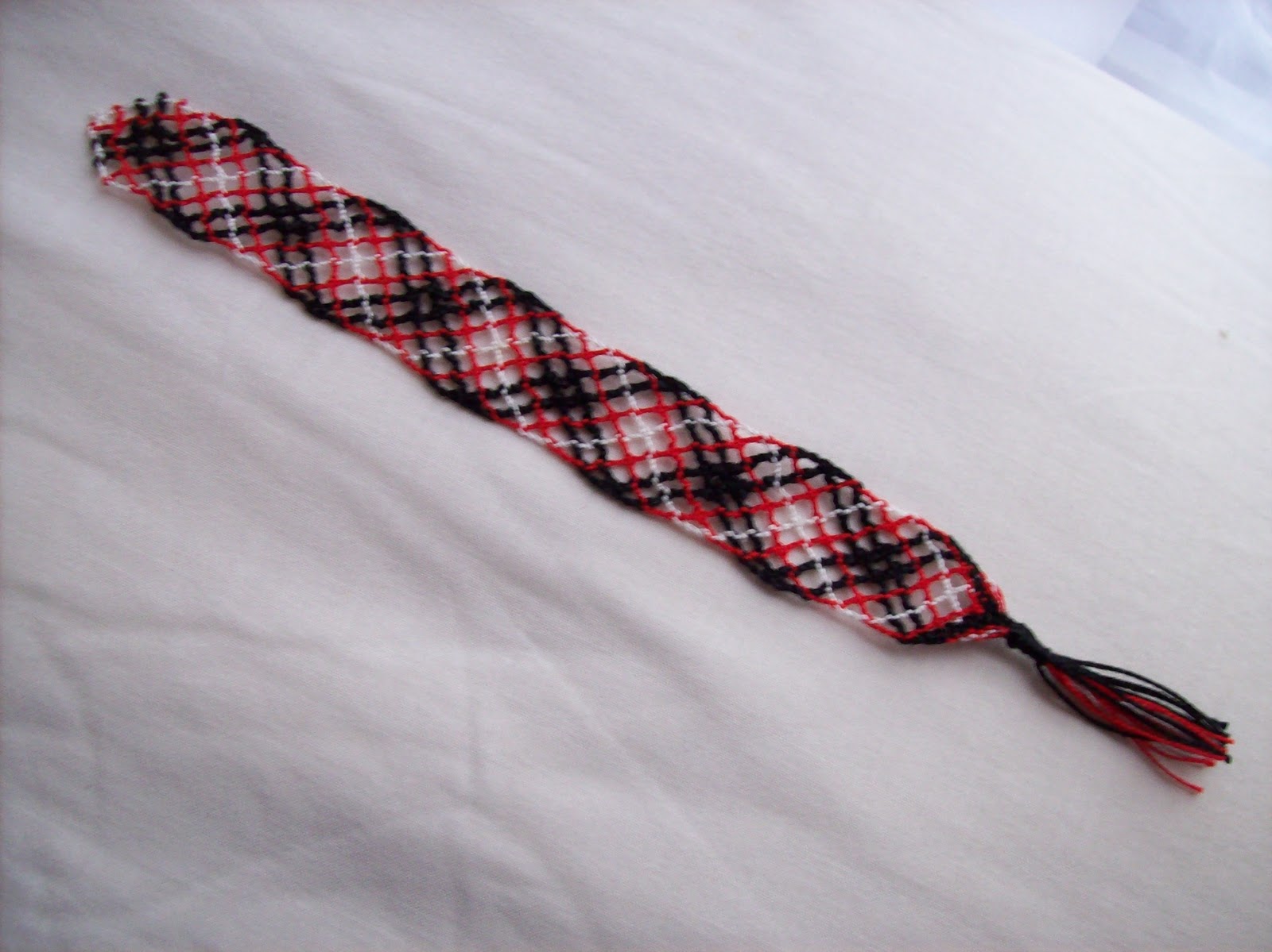 Straight Laced Tatting Bobbin Lace Bookmark