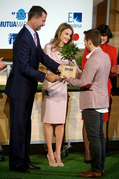 Prince Felipe and Princess Letizia attended the StartUp Competition awards in Madrid