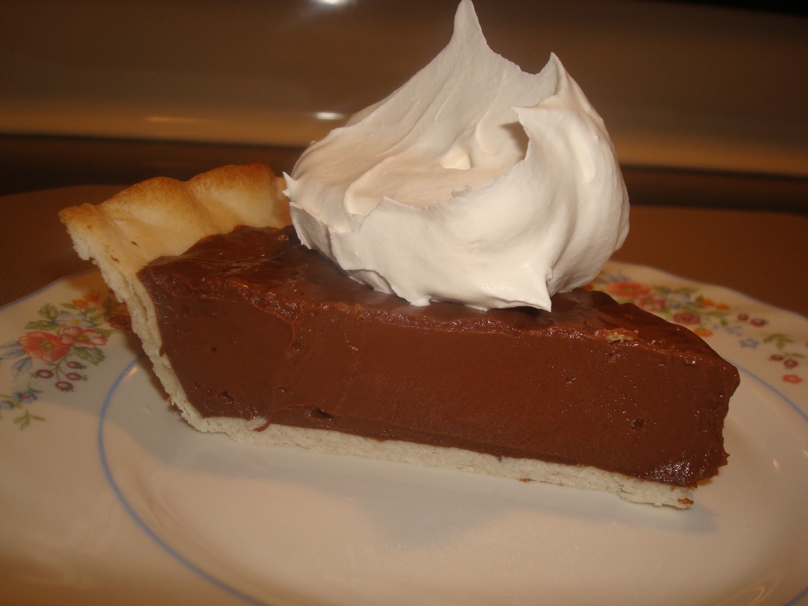 Mocha Me Chocolate Cream Pie with Sweetened Condensed Milk 