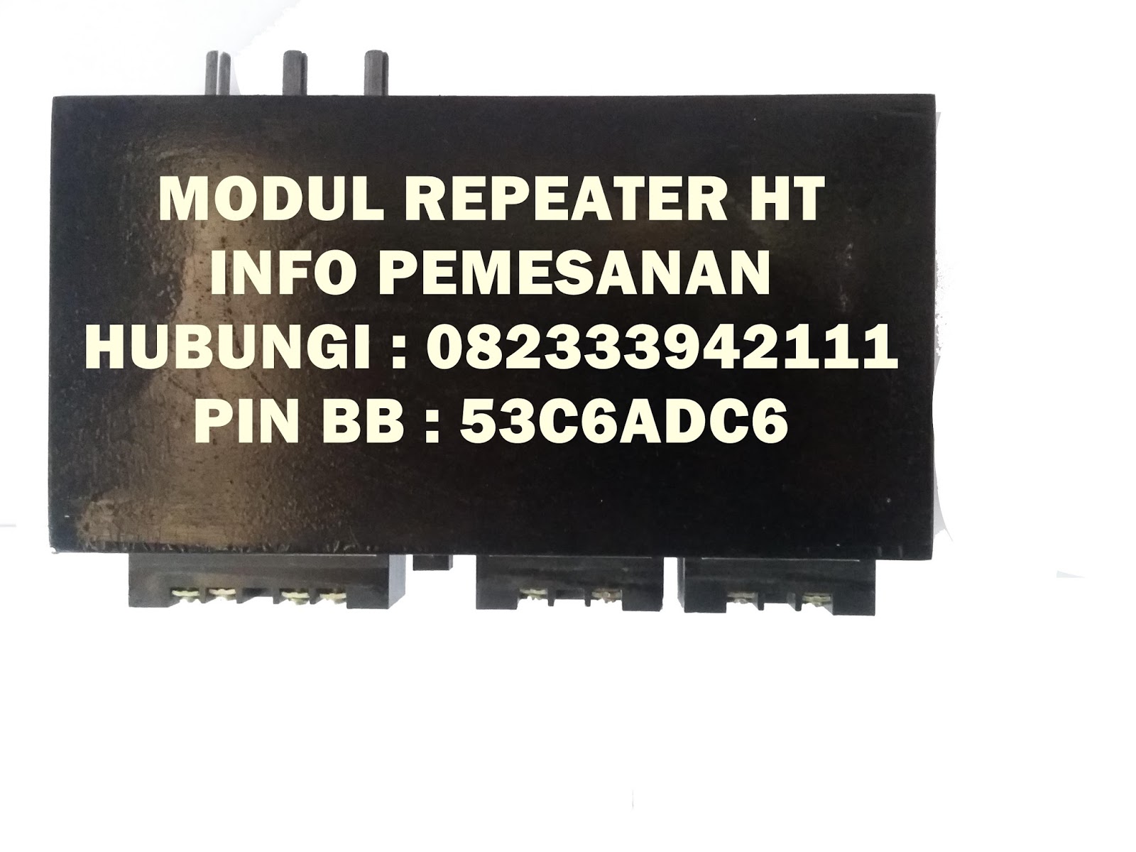 FILTER REPEATER RPU VHF: COR INTERFACE REPEATER HT