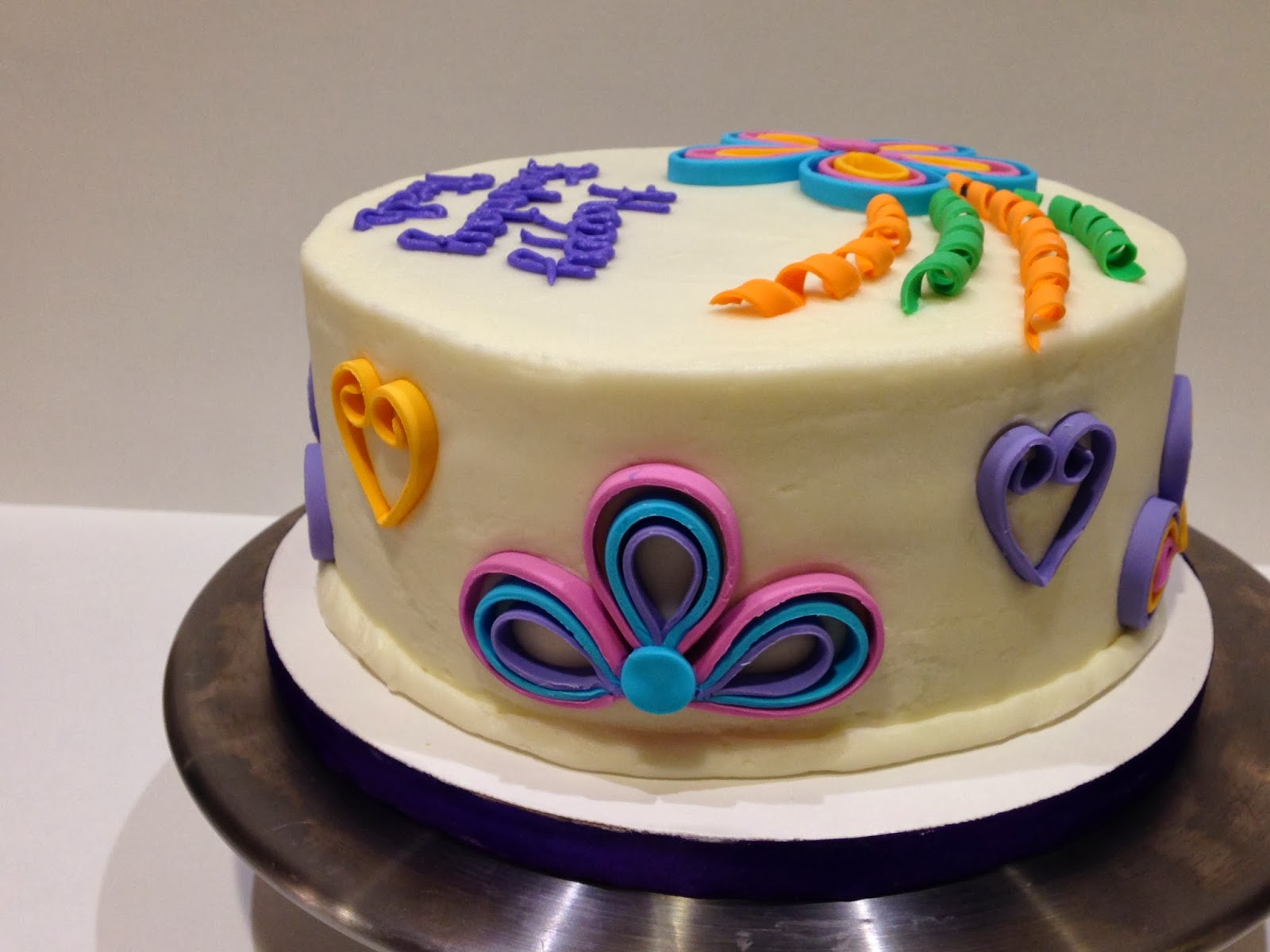 Julie's Custom Confections: Completely Nut Free Birthday Cake