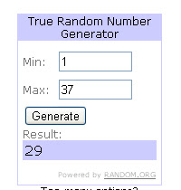 Winner & Top Three for Be Different