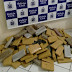 Confronto policial com morte de infrator e apreensão de 130 tabletes de maconha, em Baixa Grande; mais de 100 quilos de drogas