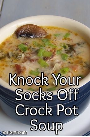 Knock Your Socks Off Crock Pot Soup