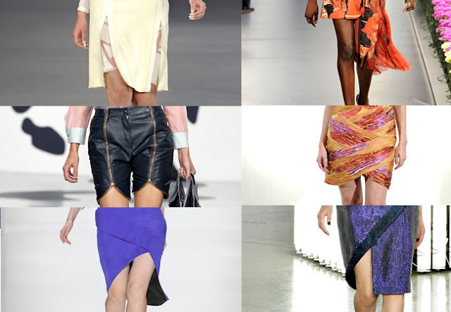 wavy hems, asymmetric hems, rounded hem skirt, rounded hem skirt, spring 2012, runway looks,diy, diy inspiration,fashion diy