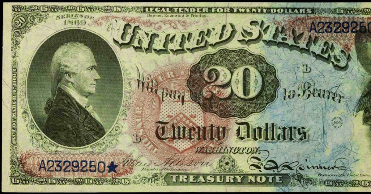 1869-twenty-dollar-legal-tender-note-rainbow-note-world-banknotes