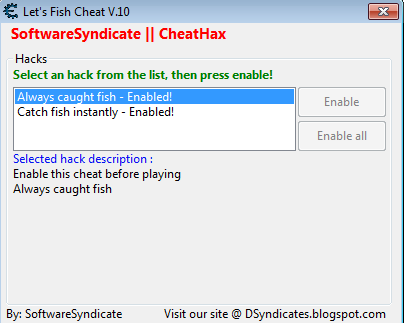 Let's fish trainer cheat hack