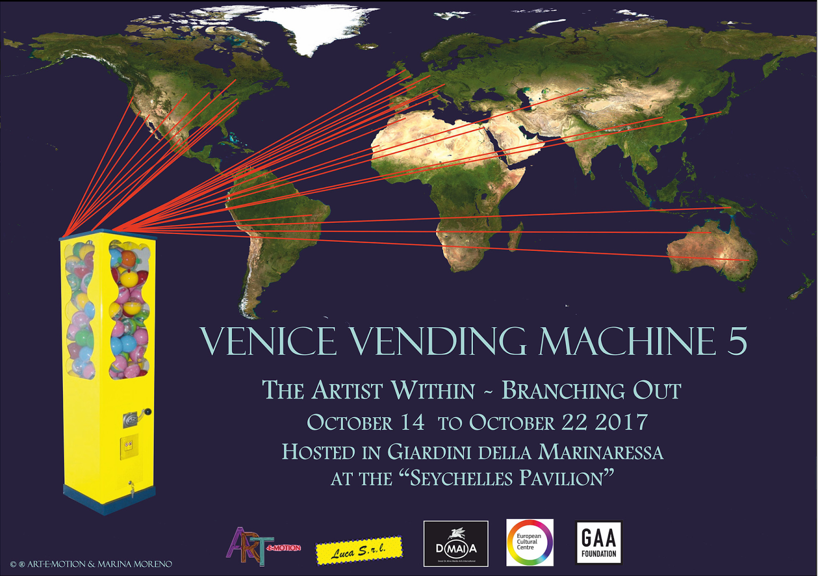 Eclectic Art 3 reasons I ️Venice Vending Machine Art Installation