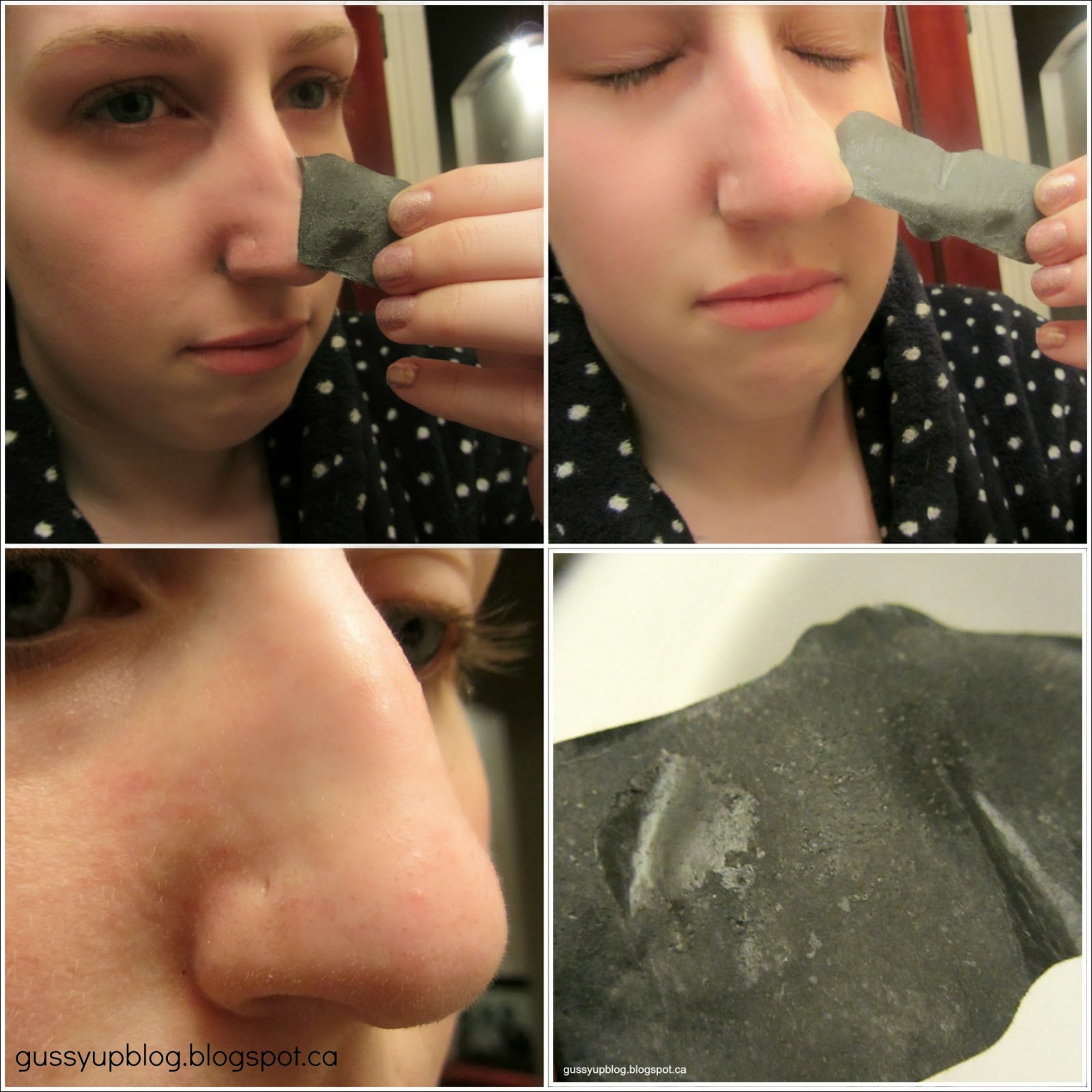 Review of Balea Charcoal Nose Strips Gussy Up!