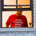 Anarchy in the USA: Sex Pistol Johnny Rotten sports a Make America Great Again t-shirt as he puffs on a cigarette before a gig in New Orleans