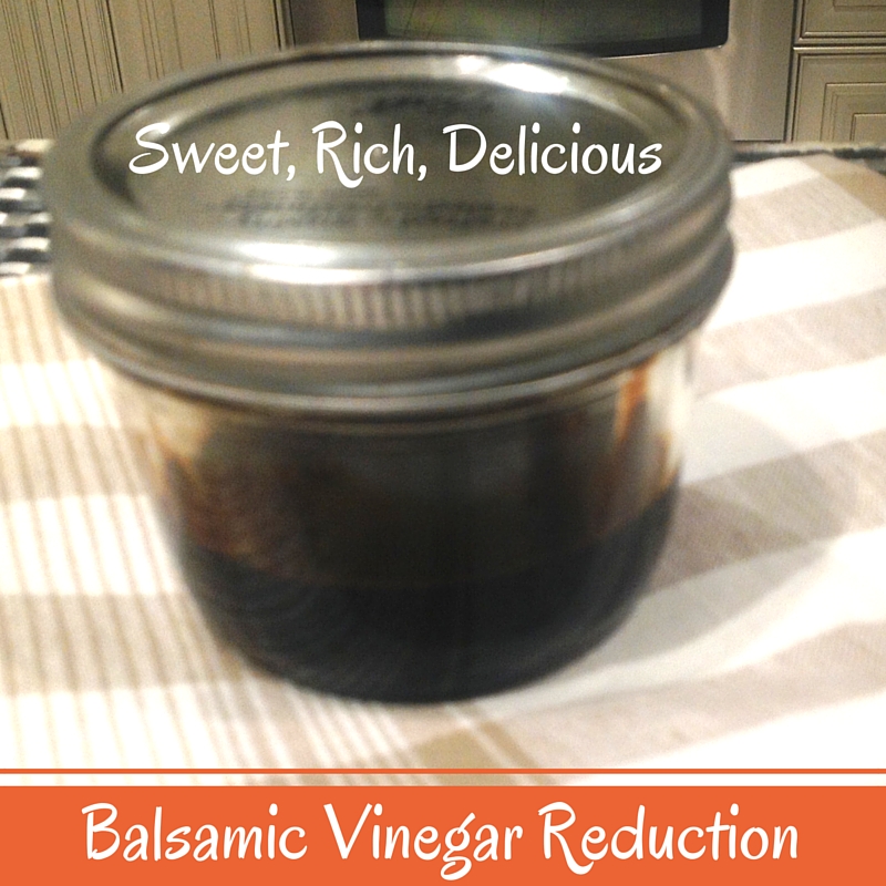 Gluten Free AZ Homemade Balsamic Vinegar Reduction