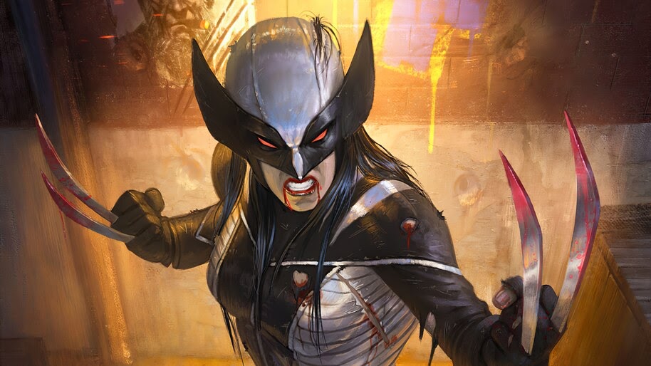 X-23, Claw, Adamantium, Metal, Marvel, Superhero, 4K, #6.1343