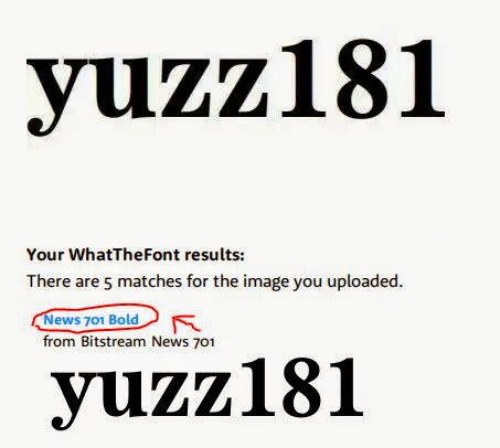 Cara mencari Font suatu gambar ~ TechnoShop
