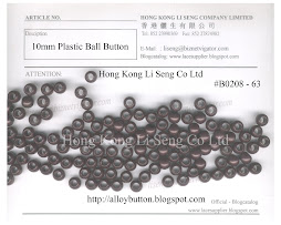 Plastic Ball Button Supplier - Hong Kong Li Seng Co Ltd