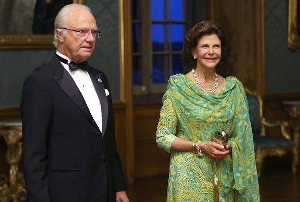 Crown Princess Victoria wore By Malina Othelia Dress, Princess Sofia wore Stylein Ixoy Dress. Queen Silvia