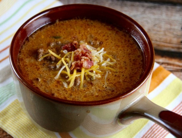 Easy Bacon Cheeseburger Soup Easy Bacon Cheeseburger Soup