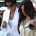 Kim Kardashian at Vera Wang Shop for her Wedding Dress