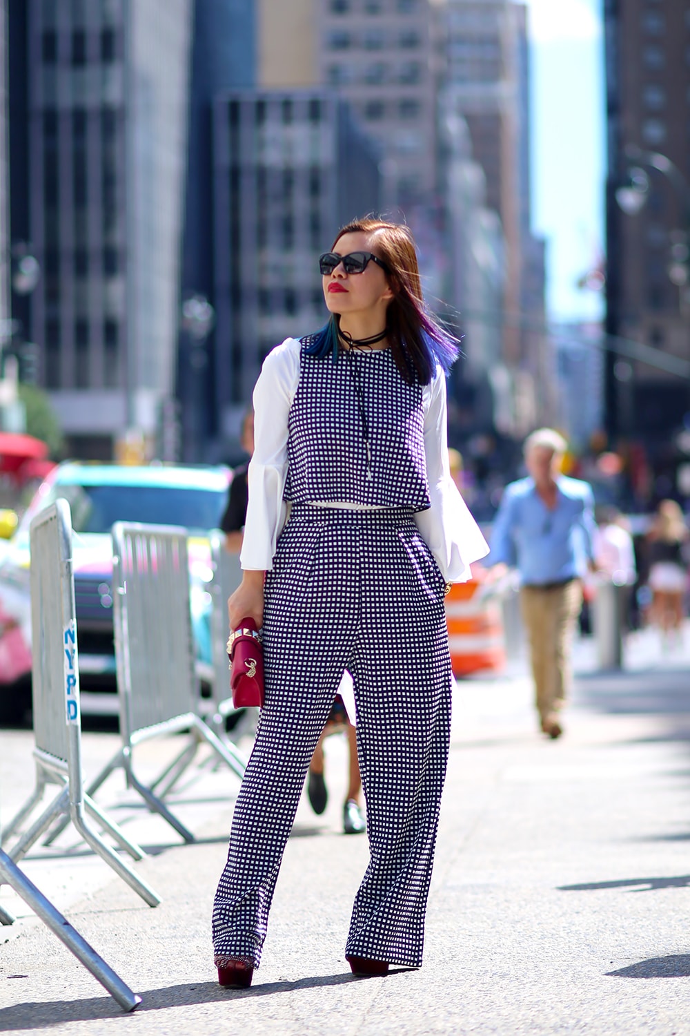 Crystal Phuong- New York Fashion Week 2016- Streetstyle day 6