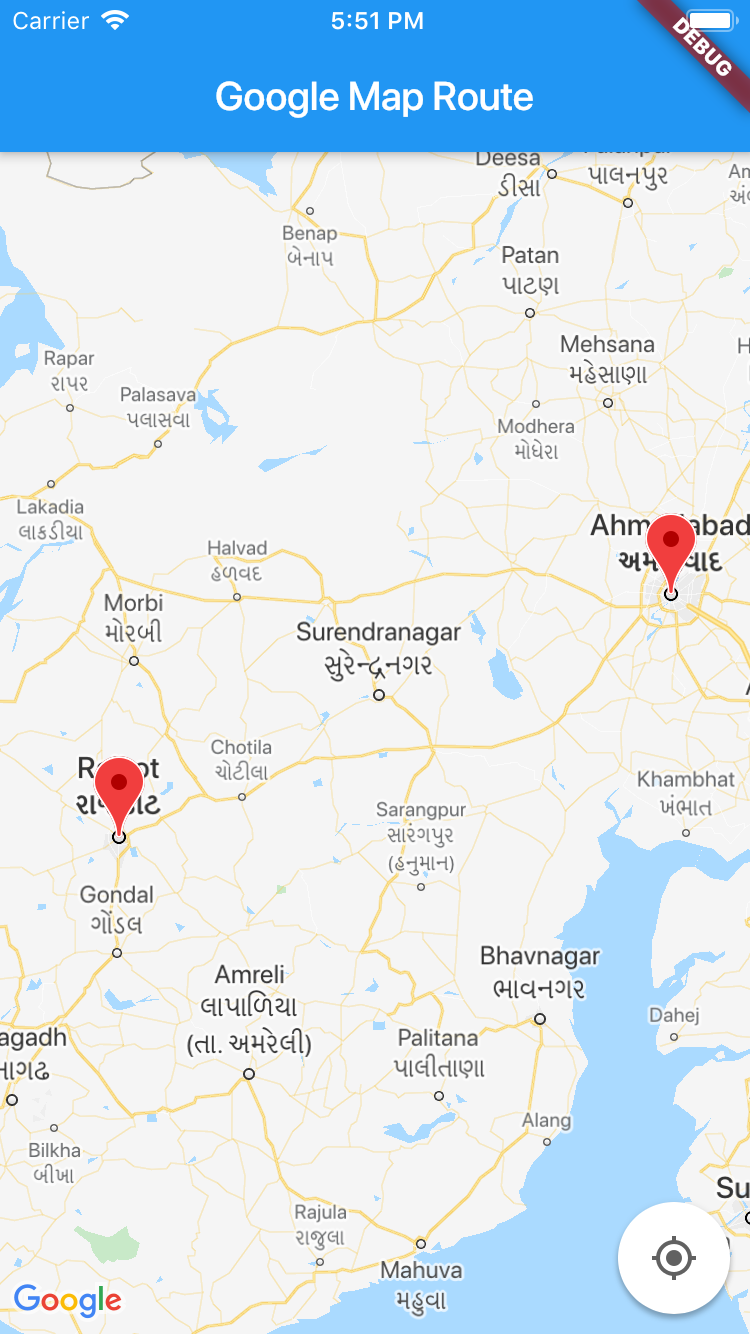 Draw Route On Map And Calculate Distance Quick Start Flutter For Beginner : Flutter Draw Route Polyline And Calculate  Distance On Google Map.