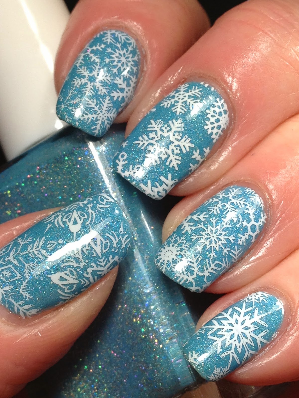 Glam Polish Break the Ice with Snowflakes | Canadian Nail Fanatic ...