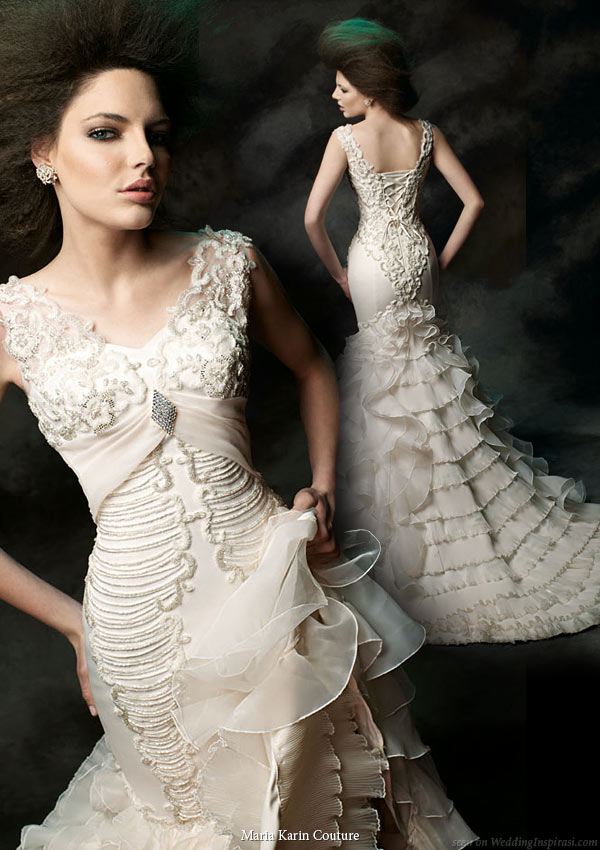 Couture Mermaid Wedding Dresses Designs