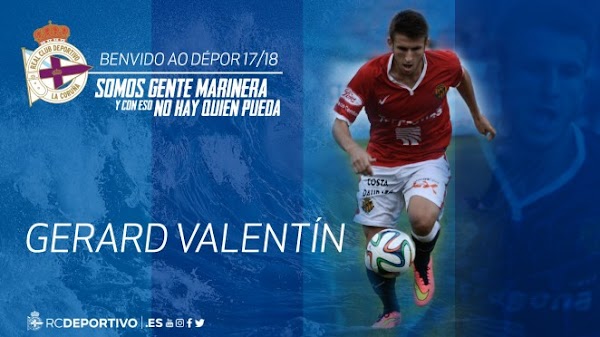 Oficial: Deportivo de la Coruña, llega Gerard Valentín