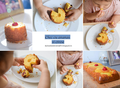 Chec cu ananas si cirese