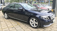 Màu ngoại thất Mercedes E250 2017 Mercedes E250 2017 đã qua sử dụng màu Xanh Cavansite