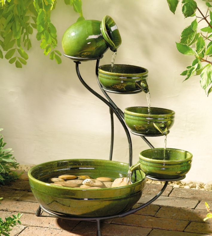 DIY Water Fountain For Unique Small Garden View - Decor Units
