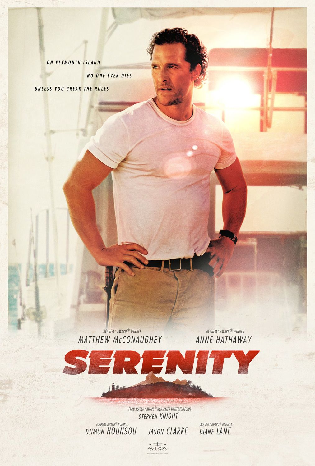 SERENITY - Matthew McConaughey y Anne Hathaway protagonizan un thriller neo-noir con olor a mar