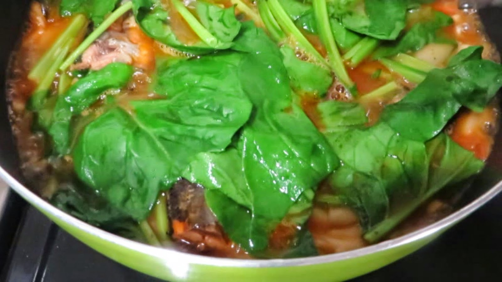 Cooking" "Sardines with Spinach"