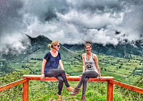 Michi um die Welt: Wanderung zum Vulkankrater Pululahua in Ecuador.