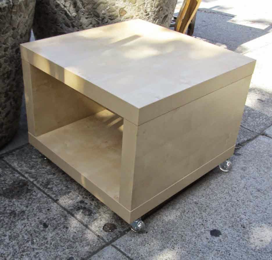 UHURU FURNITURE & COLLECTIBLES SOLD Ikea Lack End Table on Wheels 10