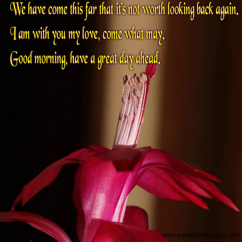 Romantic good morning messages - Beautiful Messages