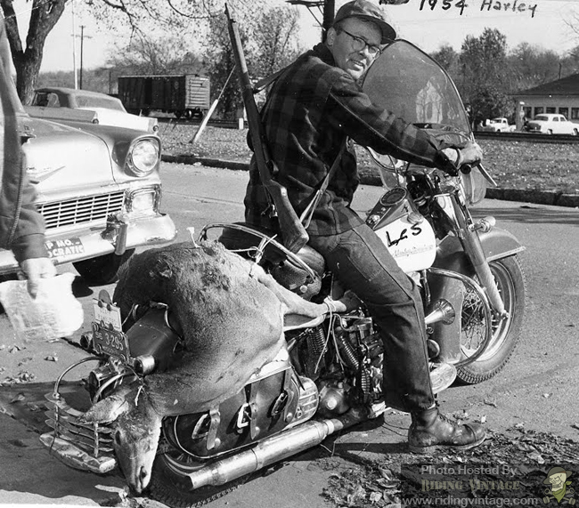Harley-Davidson, The Sportsman's Choice ~ Riding Vintage