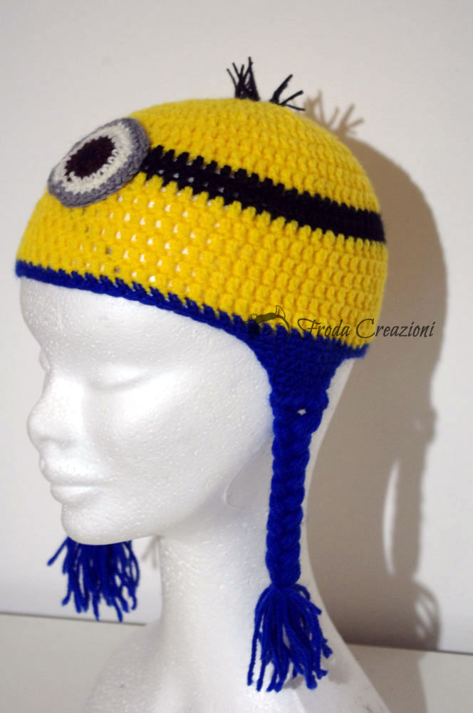 Minions -cappello Con Orecchie Mobili Regalo Natale Bambini - Foto 11