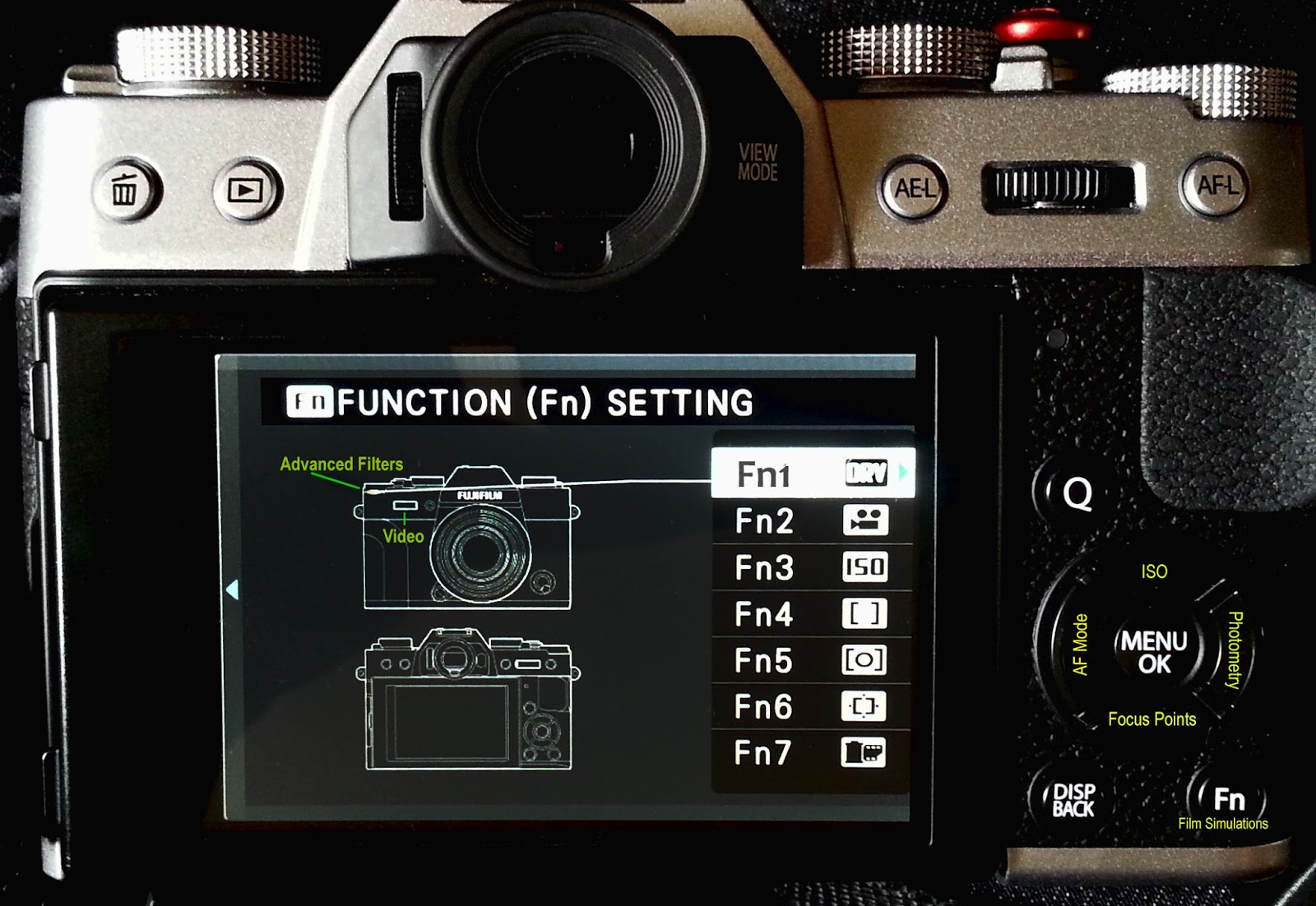 XT1 XT10 FN Button Set Up FujiXForum