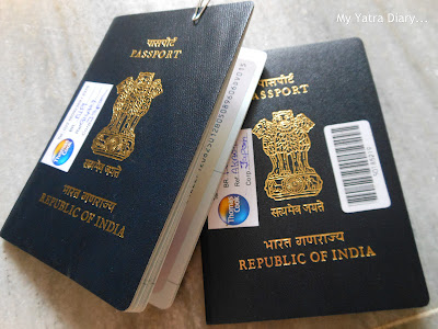 Stamped Indian Passports