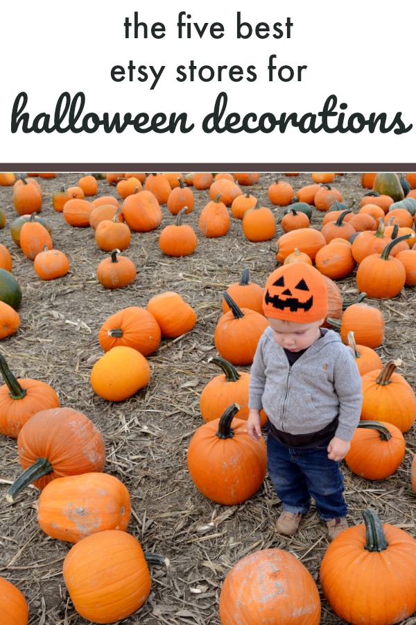 The Five Best Etsy Stores for Not too Spooky Halloween Decorations