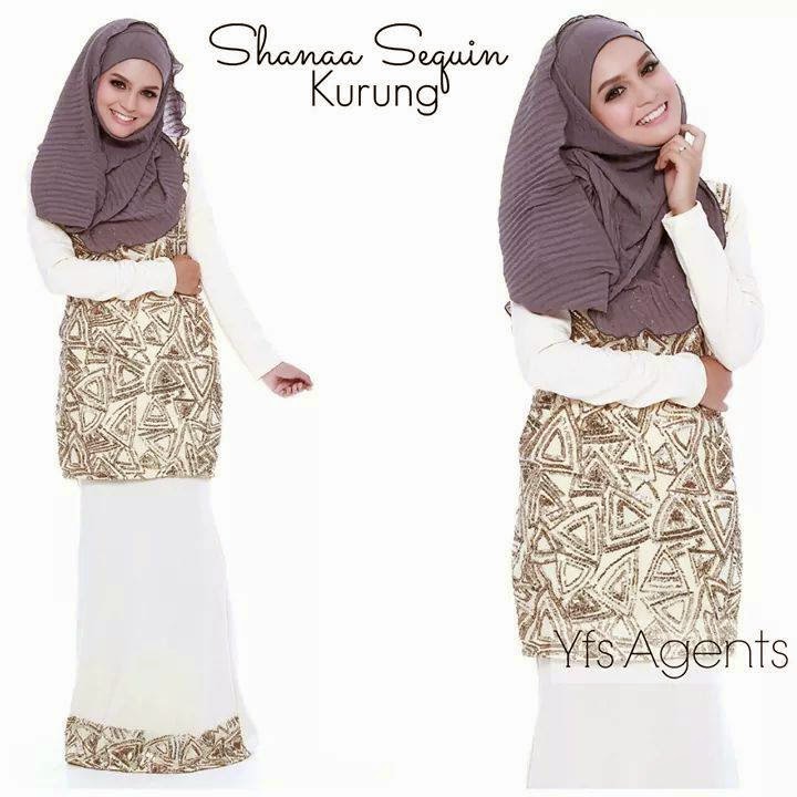 Trendy Sofratunnisa' Collection: ♛ SHANAA SEQUIN KURUNG 