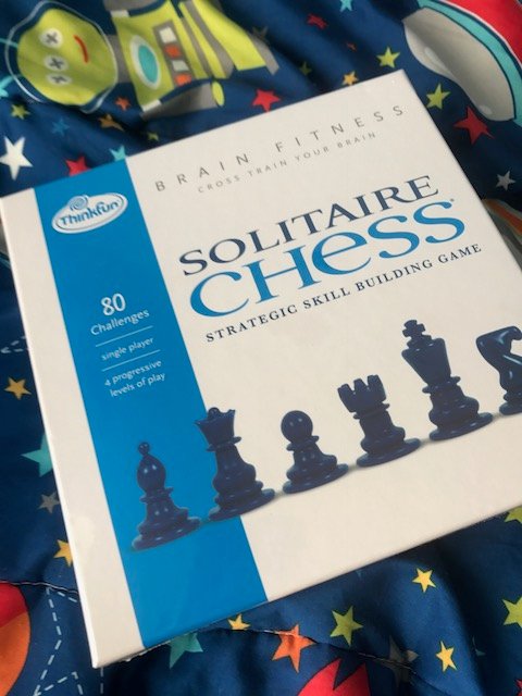  ThinkFun Solitaire Chess - Fun Version of Chess You