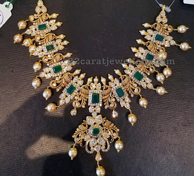 Pachi Necklace with Emeralds Pachi Necklace with Emeralds