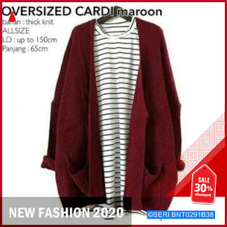 BNT0291B38 Cardigan Rajut Tebal BMGShop