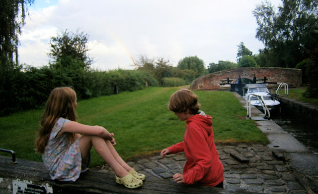 children at lock canal british countryshide childhood activities