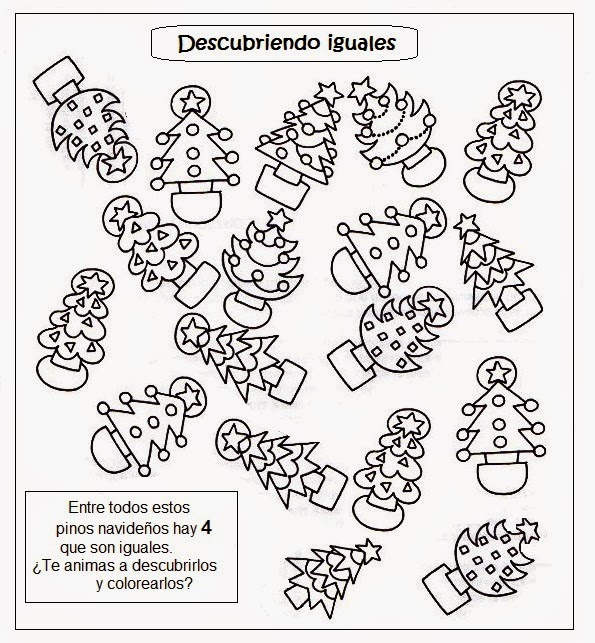 Actividades varias sobre navidad.
