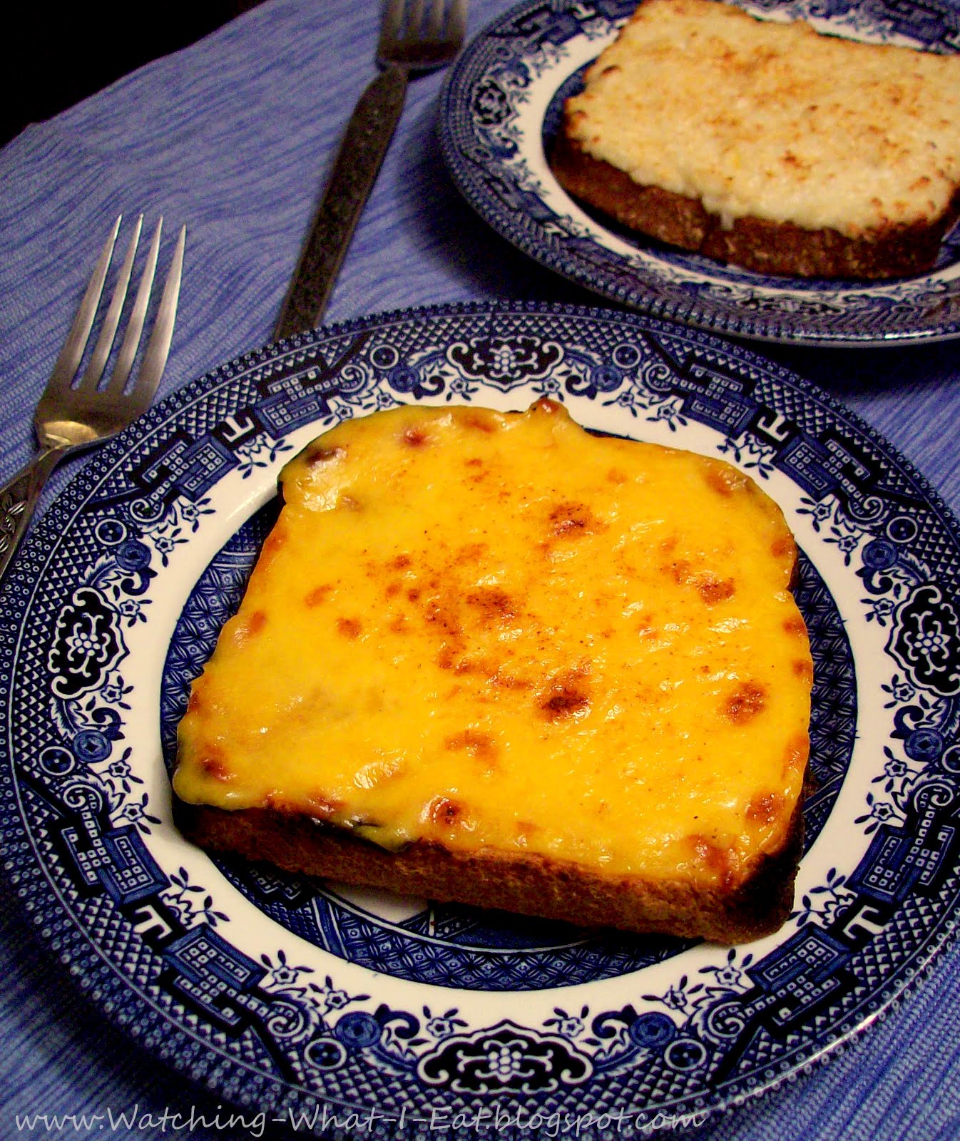 Watching What I Eat: Low Fat Welsh Rarebit ~ Meatless Monday