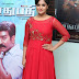 Malayalam Actress Remya Nambeesan In Red Dress