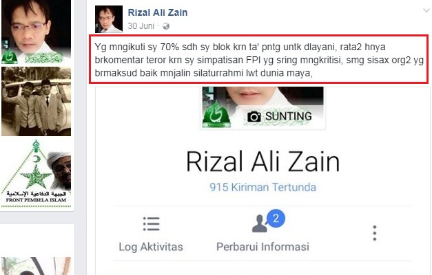 Image result for Rizal Ali Zain