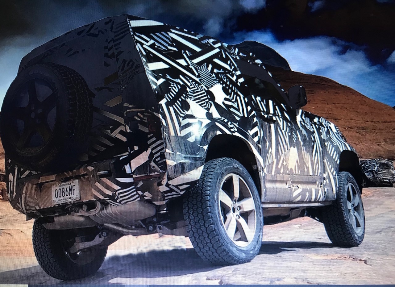 Diario Automotor El nuevo LAND ROVER DEFENDER detectado haciendo