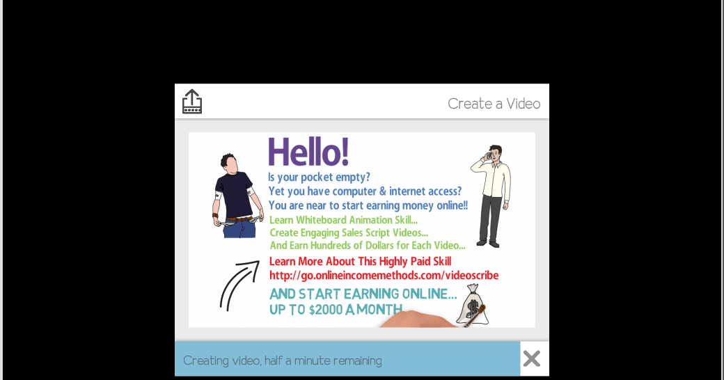 Make money with whiteboard animation